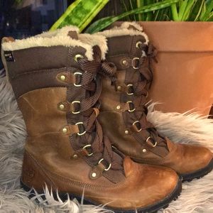 Leather Snow boots